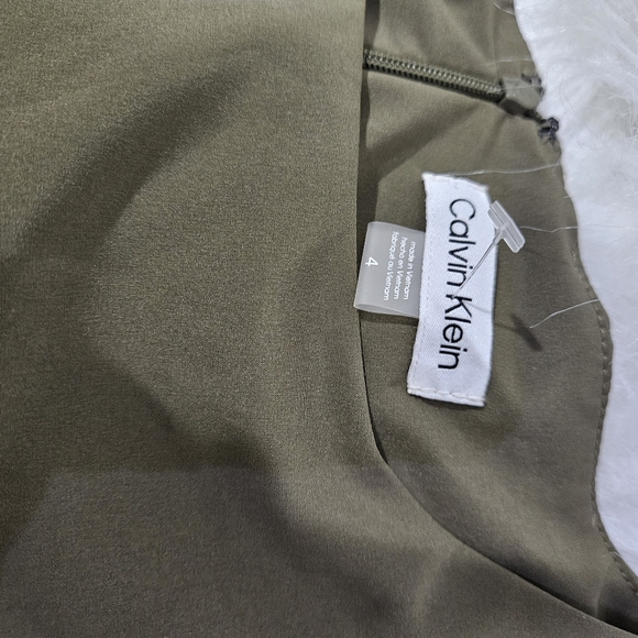 Calvin Klein Olive Green Jumpsuit - Picture 7 of 8
